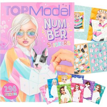 Libro de Pegatinas por Números TOPModel Fantasy Mermaid