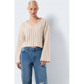 Jersey de mujer con cuello V Noisy May