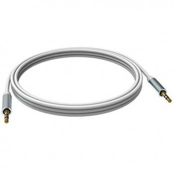 VISION Cable Minijack de 2 m Blanco de 3,5 mm