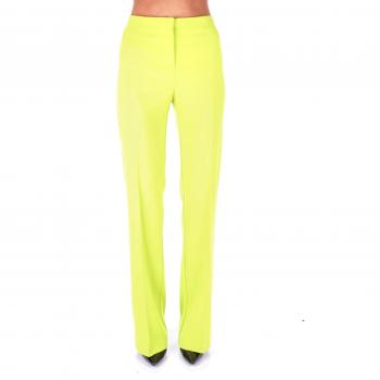 PINKO Green Trousers with Zipper and Hook, Female, Size XS