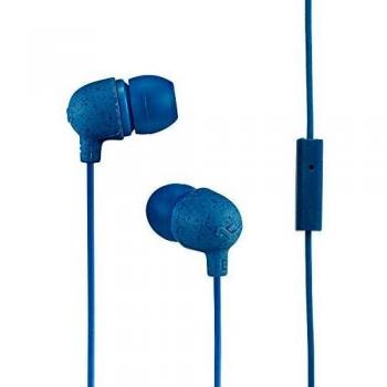 House of Marley EM-JE061-NV - Auriculares intrauditivos con Control de micrófono en línea, Color Azul