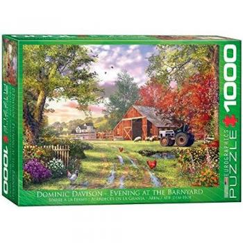 Eurographics 1000-Piece Puzzle - Evening at the Barnyard by Dominic Davison