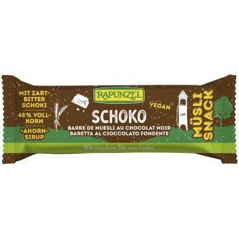 Rapunzel Organic Dark Chocolate Muesli Bar 50g Box of 14 Bars