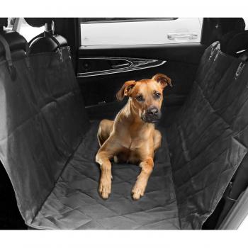 aLLreLi Funda impermeable hamaca de Asientos de Coche para Perros Mascotas Negro