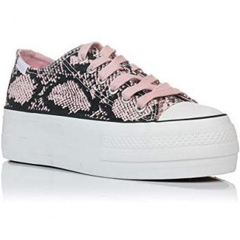 Deportivas de Mujer MTNG 69589 SNEK Off White con diseño moderno y comodidad superior