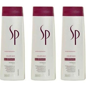 Wella SP Color Save Microlight 3D Complex Shampoo 250 ml, pack of 3