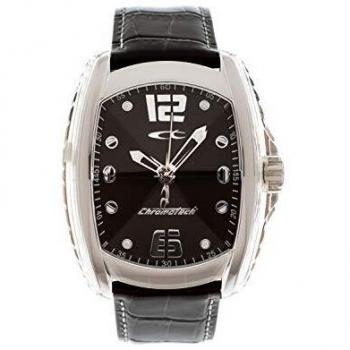 Chronotech Reloj analogico para Hombre de Cuarzo con Correa en Piel RW0007