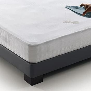 Protector de Colchón Impermeable Tencel Hipoalergénico Transpirable Ultrasuave Antiácaros Ecológico 80x190/200 cm