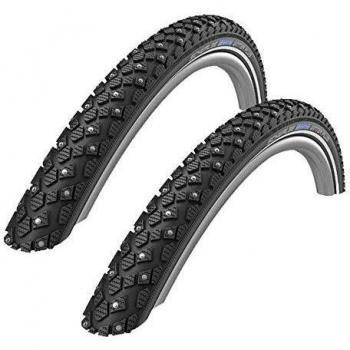 Schwalbe 1111644802 marathon winter plus perf smartguard twinskin unisex adulto bbrt 42406 hs396 168 steel studs wic 67epi