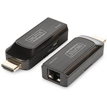Digitus Mini HDMI Extender Set, Full HD 1080p, 50m over Cat6/6A/7, Powered via Micro USB