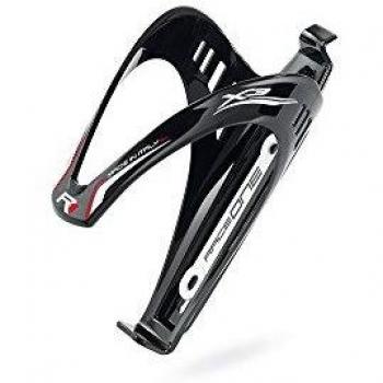 RaceOne X3 Glossy Portabotellas Ciclo, Negro, Talla única