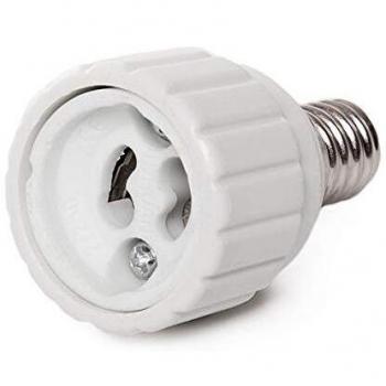 Adaptador de Casquillo E14 a GU10