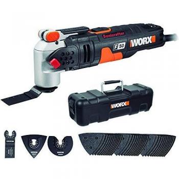 Worx WX681 Multiherramienta, 450 W, 230 V, negro