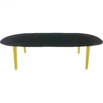 Mesa de Centro DKD Home Decor 122 x 60 x 30 cm Aluminio Hierro
