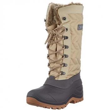 Botas de Nieve CMP Nietos para Mujer, Color Marrón Claro y Negro, Talla 40 EU