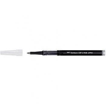 TOMBOW Lot de 12 Mines de Recharge roller Objekt 0,5 mm Noir