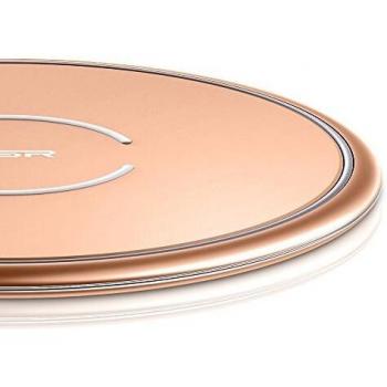 ESR Cargador inalámbrico, 7,5 W Carga rápida para iPhone 12/12 Pro/12 Mini/12 Pro Max/SE/11/11 Pro/11 Pro MAX/XS/XS MAX/XR/X/8+, 10 W Wireless Charger Galaxy S20/S20+/S10/S10+/S10e/Note 9/S9+/S8, Azu