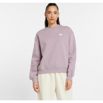 Sudadera New Balance Sport Essentials Fleece Mujer Rosa Malva XS