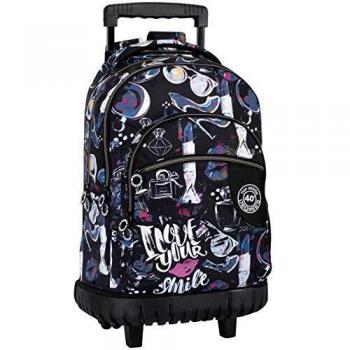40 Grados Toffee - Mochila Grande con Carro Fijo, Trolley