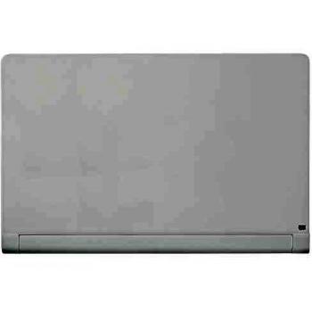 Nobo Pizarra Magnética de Cristal Con Bandeja para Rotuladores Oculta, 1260 x 710 mm, Sistema de Instalación InvisaMount, Impression Pro, Blanco Brillante, 1905192
