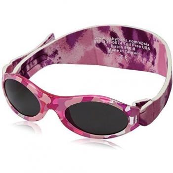 Baby Banz - Gafas de sol Ovaladas para niños, color Rosa