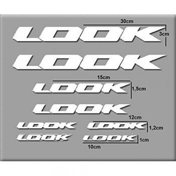 Ecoshirt Pegatinas Look Stickers Aufkleber Decals Autocollants Adesivi, Blanco
