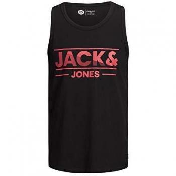 JACK & JONES Mob - Camiseta de tirantes negro XS