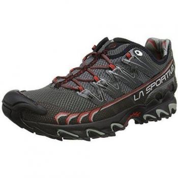 La Sportiva Ultra Raptor - Deportivos de running para hombre, color rojo/gris, talla 45