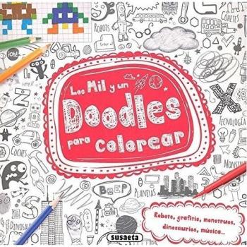 Los mil y un doodles para colorear