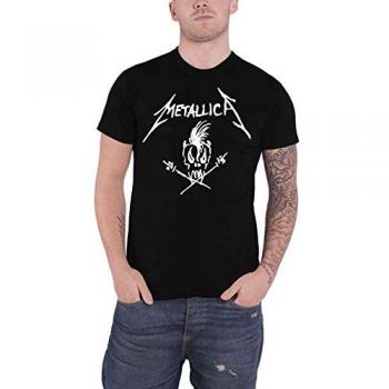 Metallica Men's T-Shirt - Original Scary Guy - Plastic Head - Size S - 100% Cotton