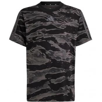 Camiseta Deportiva Infantil Adidas Essentials Camo de Manga Corta
