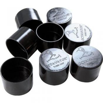 Boomwhackers 8-Pack Octavator Caps - Percussion Instrument Accessories, Black