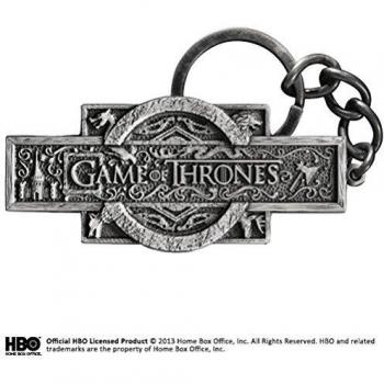 The Noble Collection Llavero con logo de Game of Thrones