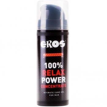 Eros Power Line Aqua Power Anal Lube Relajante Concentrado para Hombre 100% 30ml
