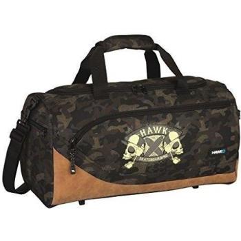 Safta Tony Hawk Bolsa de Deporte y Viaje, Color Negro