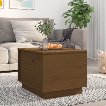 Mesa de centro de madera maciza de pino 40x50x35 cm Natural, Blanco, Gris - Mesita de Salón o Comedor o Auxiliar Mesa de Café Meuble Salón; Mesa de centro madera maciza de p