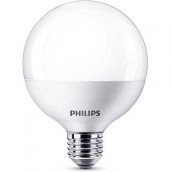 Philips Lighting Bombilla LED Globo E27, luz blanca cálida 60 W