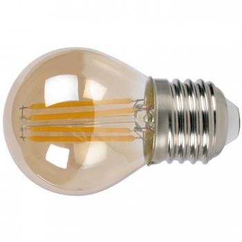 Bombilla LED filamento mini globo vintage - DUOLEC - E27 luz cálida 4W