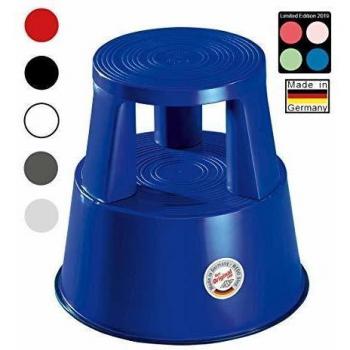 Wedo Taburete con Ruedas, Azul