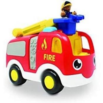 WOW Toys Ernie Fire Engine Motor de Bomberos, Color Rojo/Amarillo/Blanco/Azul