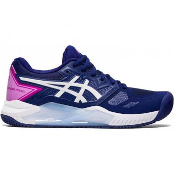 Zapatillas Sneakers Asics Gel-Challenger 13 para mujer color azul y blanco, modelo 1042A205 400