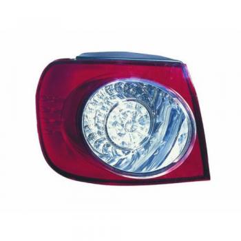 Depo 2012128 Piloto Trasero, Con Portalámpara, Led, Exterior Derecho