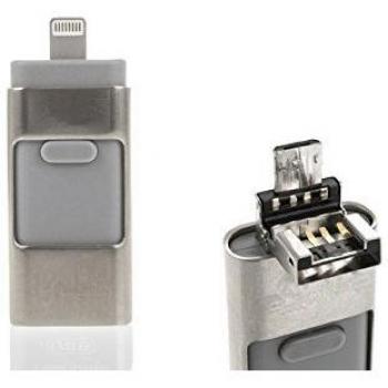 Pendrive OTG 3 en 1, Android/Phone/USB PC y Smartphone