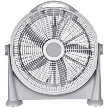 Ventilador de Sobremesa Fabrilamp 120W Gris Orientable 62x58x16 Cm