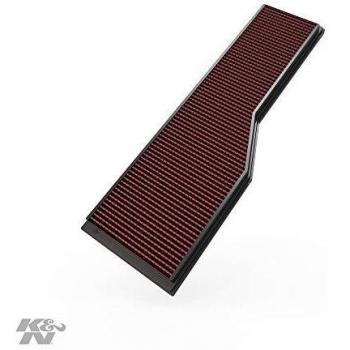 K&N 33-2786 Filtro de Aire Coche, Lavable y Reutilizable