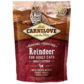 Carnilove Carnilove Reindeer Energy & Outdoor Comida Deshidratada Para Gato 400G - Paquete de 16 x 25 gr - Total: 400 gr