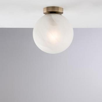 Plafoniera Moderna Olaf Bronce 1 Luz E27