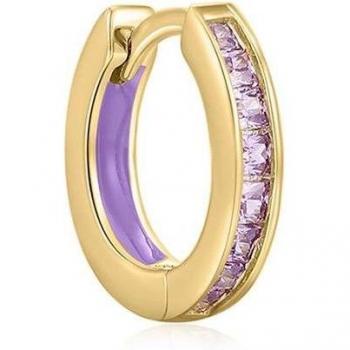 Ear Candy - Piercing de aro Holi en metal nickel free bañado en oro amarillo 18k