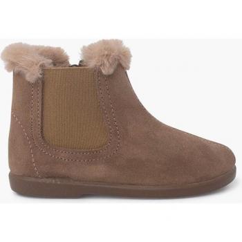 Botines Chelsea para Niña con Cuello de Pelito