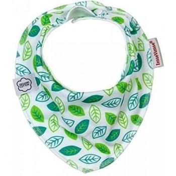 Algodón imse vimse bandana dreickstuch pañuelo KBA Weiß Blätter